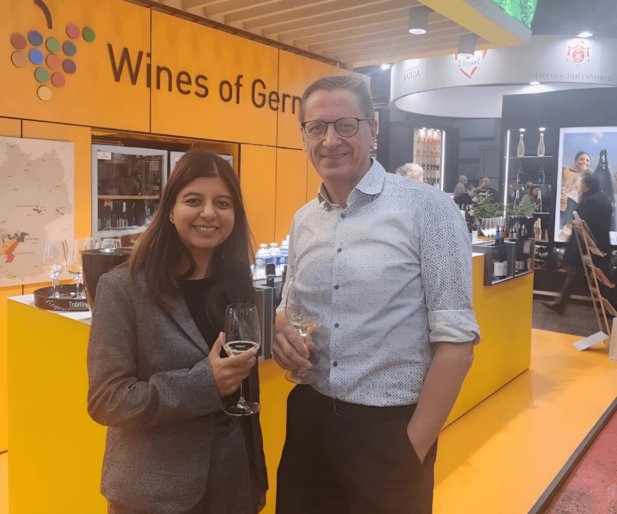 Malvika Patel With Steffen Schindler Malvika Patel With Steffen Schindler