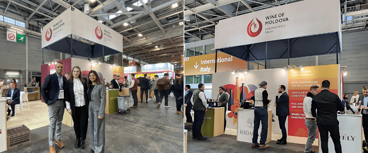 Wines Of Moldova - Sid and Malvika Patel with Ionela Stati Wines of Moldova