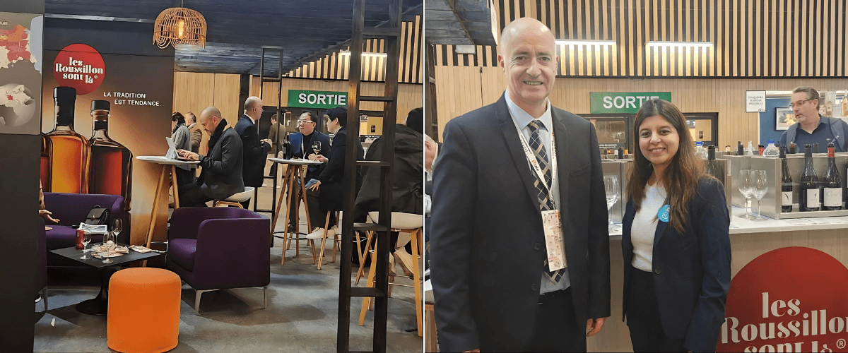 Wines of Rousillon - Malvika Patel With Eric Aracil Wines of Rousillon.