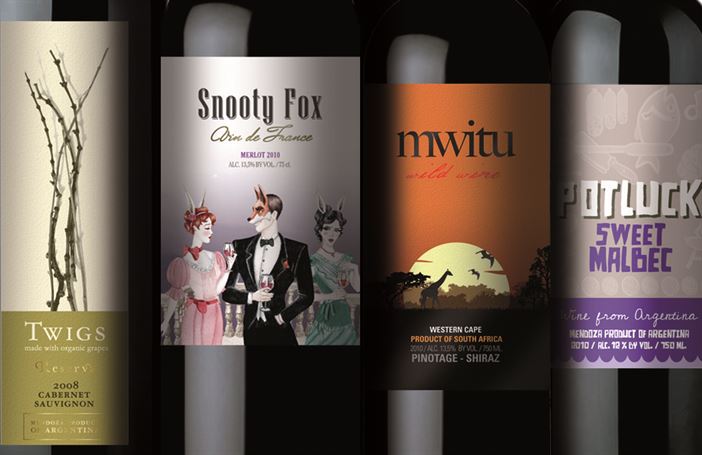 beverage labels